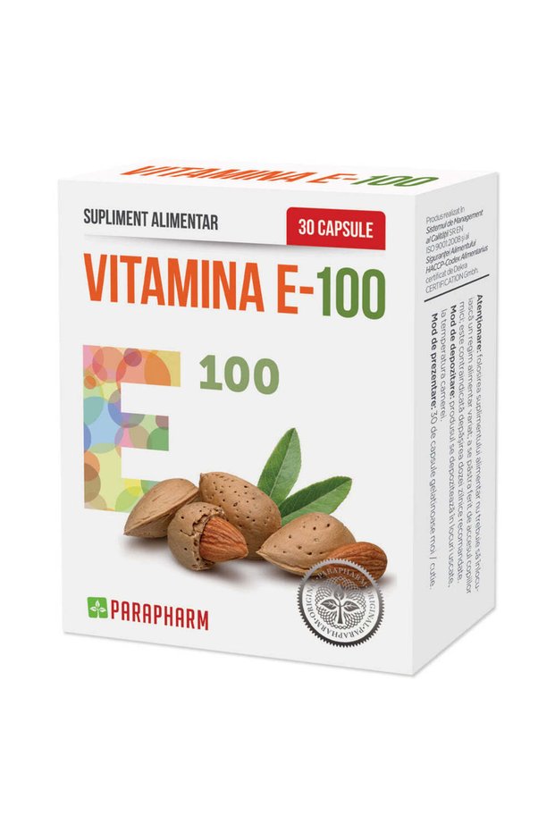 Supliment Vitamina E-100, 30cps