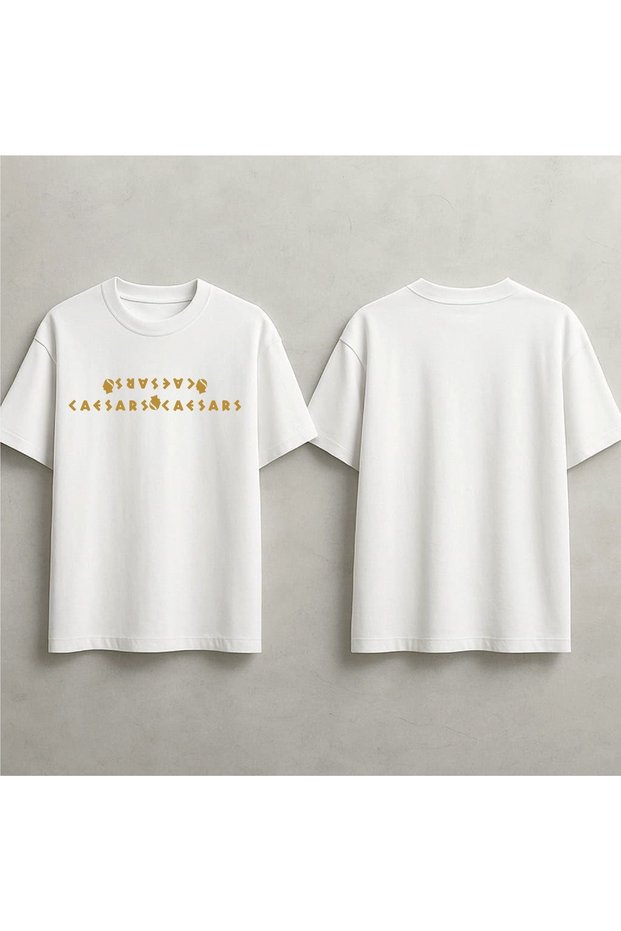 Caesars Printed Oversized T-Shirt