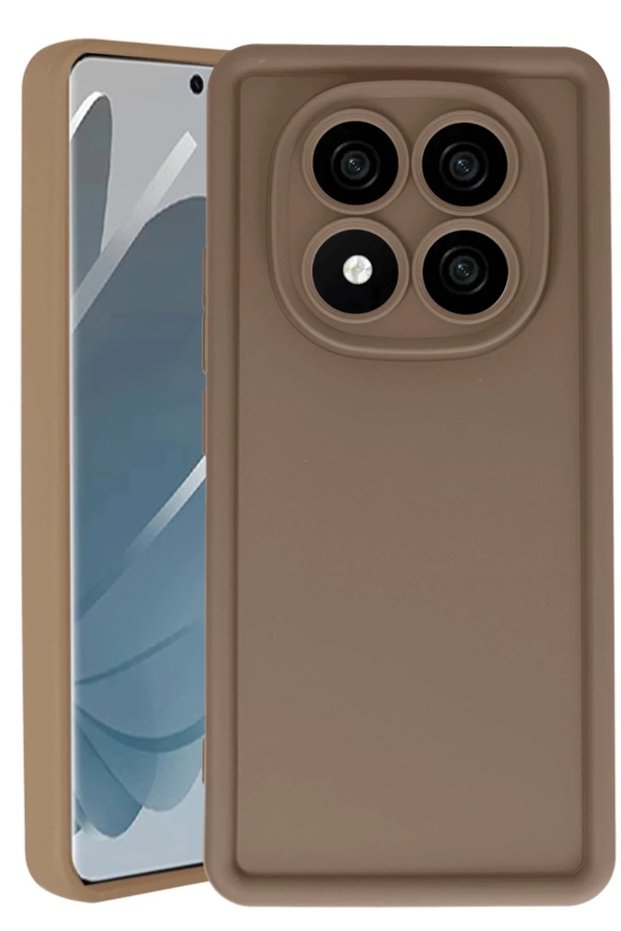 غلاف هاتف Xiaomi Redmi Note 14 Pro 5G من السيليكون من فييرا - بني
