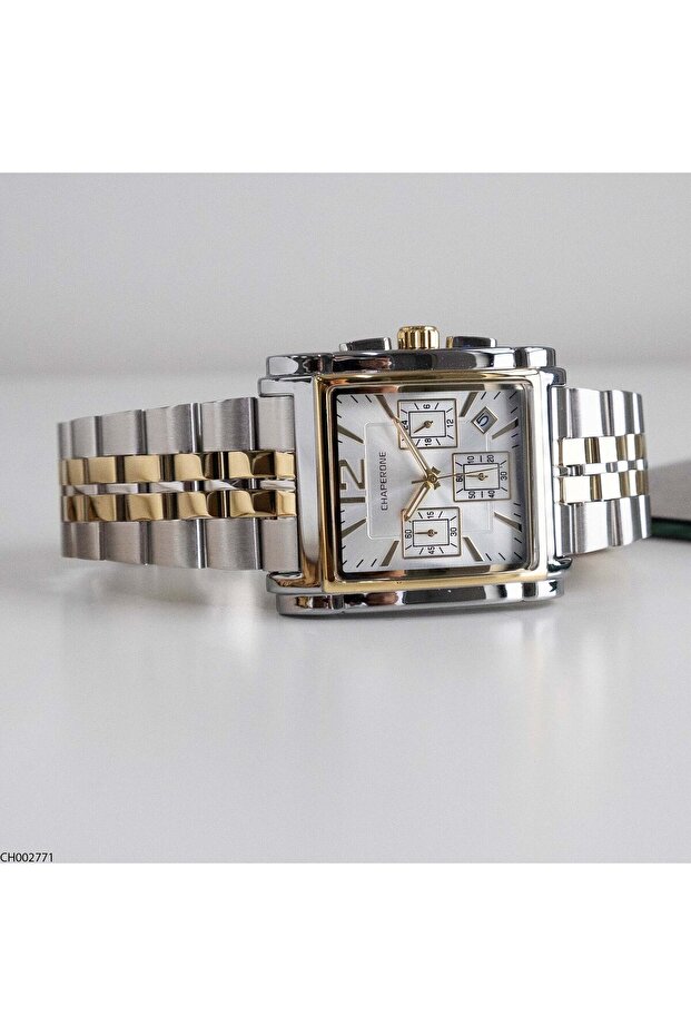 Ch002771 Men's Wristwatch with Steel Strap