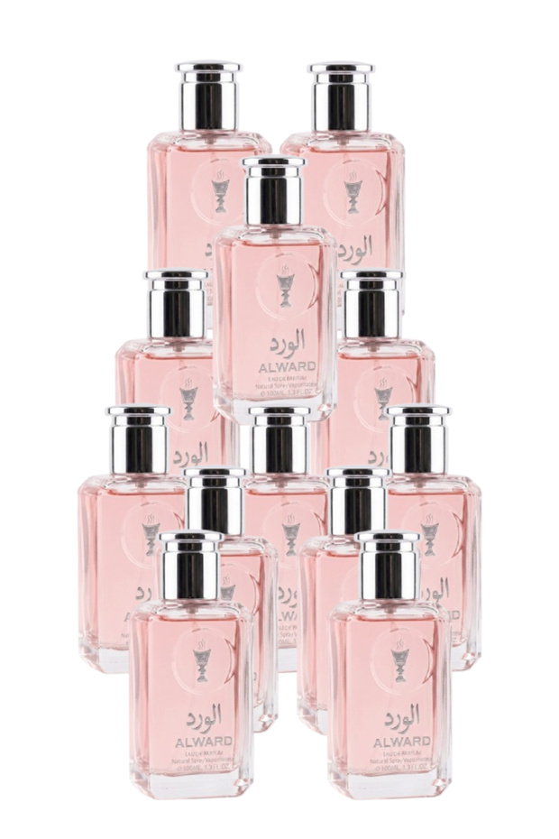 12 قطعة من عطر الوَرَد 100 مل