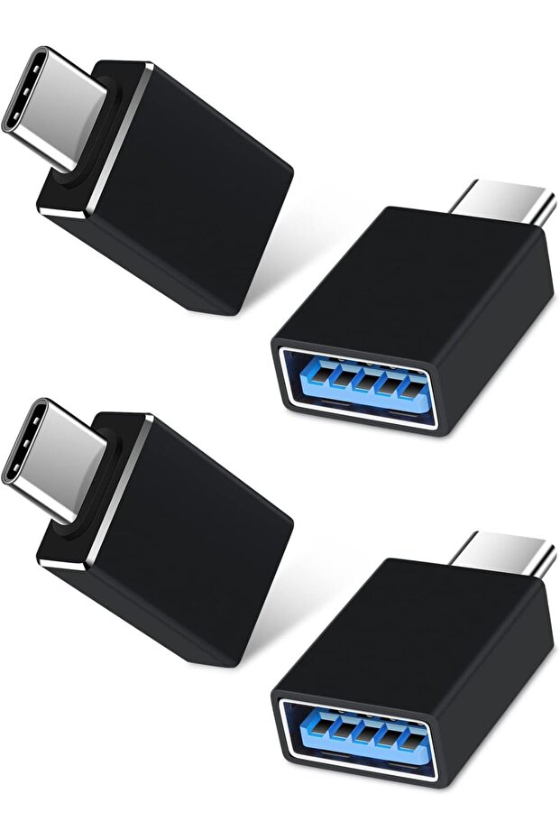 URBAN USBC to USB Adapter 4 Pack, USB-A to USB-C Camera Adaptor to iPhone Dongle | Multi Usb C