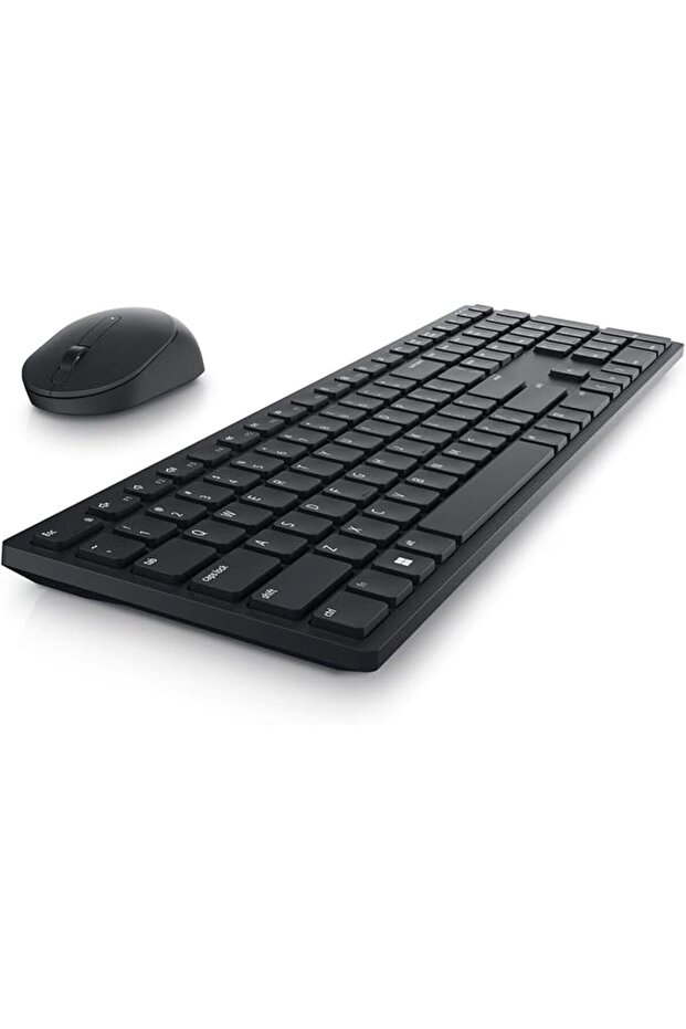 KM5221W-KB+MS Wireless Keyboard and Mouse, Black