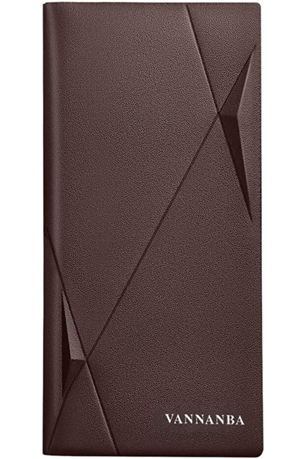 Long Slim Wallet for Men RFID Blocking Leather Checkbook Wallet,Thin Bifold Holder with