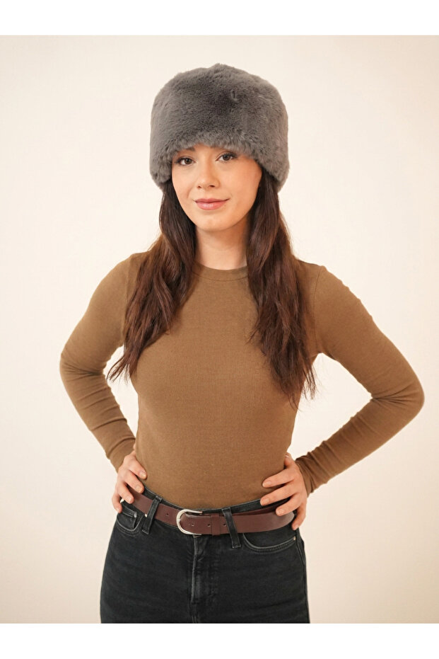 Women's Plush Furry Winter Hat