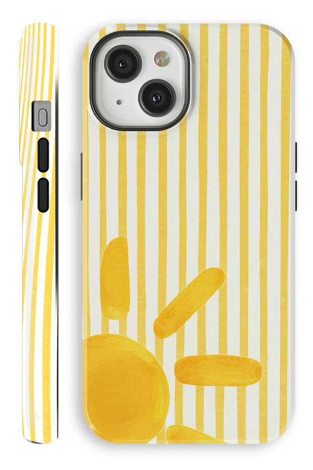 iPhone 15 Sun Double Layer Full Covering Printing Glossy Protect Phone Case