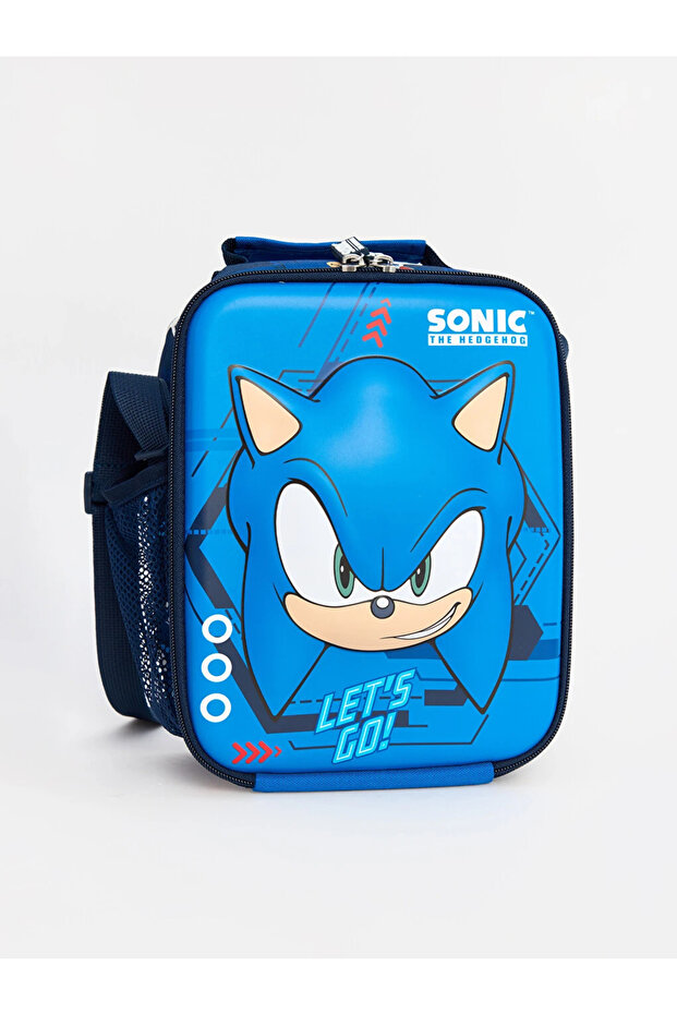 حقيبة غداء للأولاد مطبوعة بتصميم سونيك من LCW ACCESSORIES