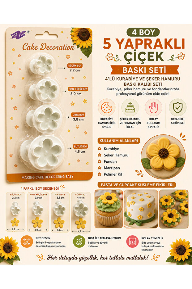 Sugar Paste-Cookie-Ceramic Printing Mold Set Cookie and Sugar Paste Printing Mold Set – Fondant and Pastry Decorating Tool