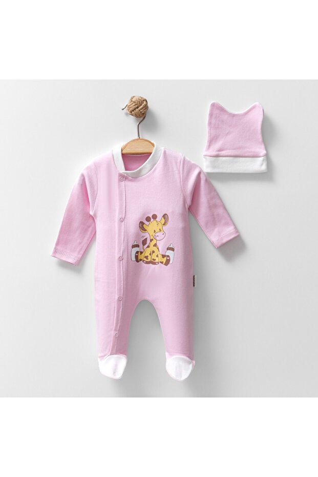 100% Cotton Baby Overall with Hat