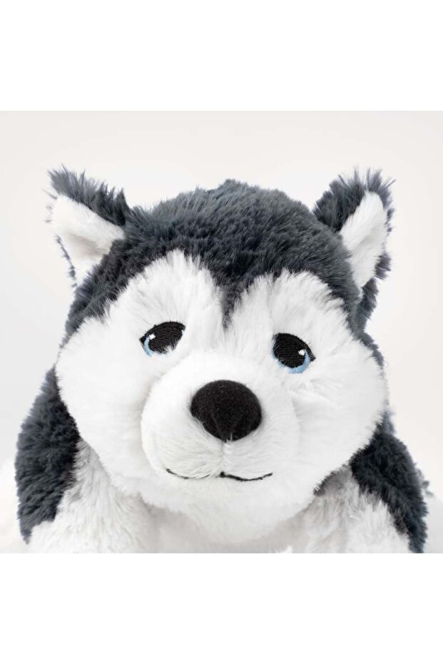 Soft toy, dog/siberian husky, 26 cm