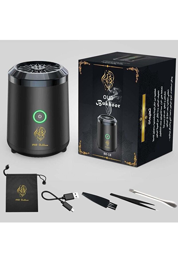 BK18 Electric Diffuser Portable USB Powered Incense Burner for Home Car and Travel