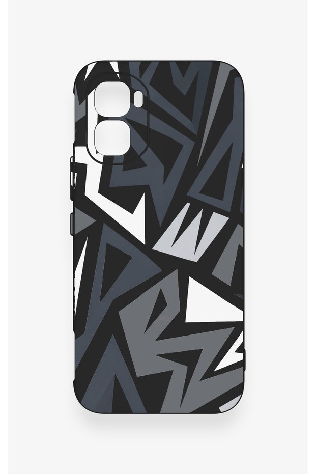 Infinix Gt 50 Pro Compatible Geometric Block Pattern Silicone Case