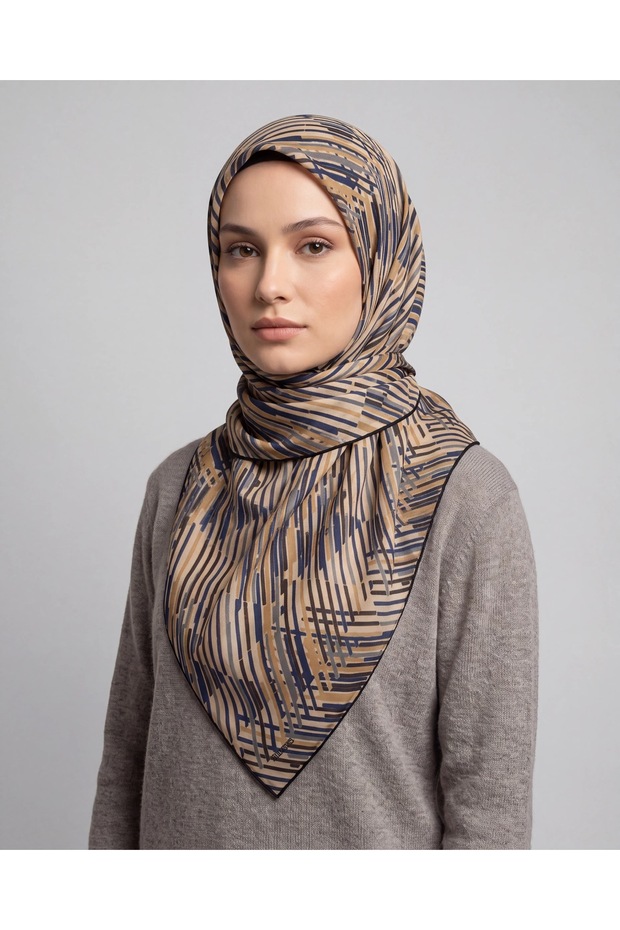 Linear Mirage soft eşarp