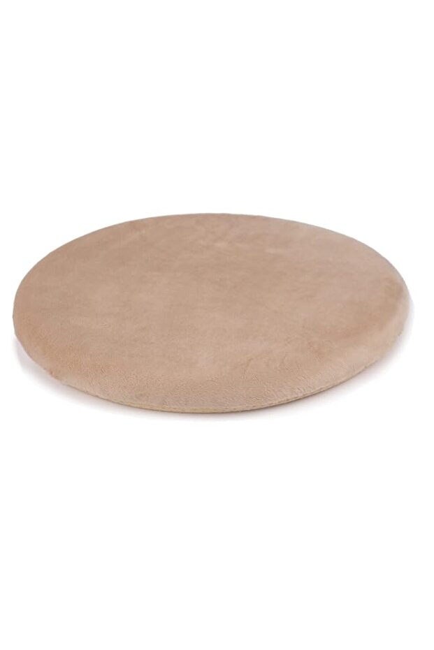 Sigmat 13In Round Stool Cushion Memory Foam Small Chair Cushion Khaki