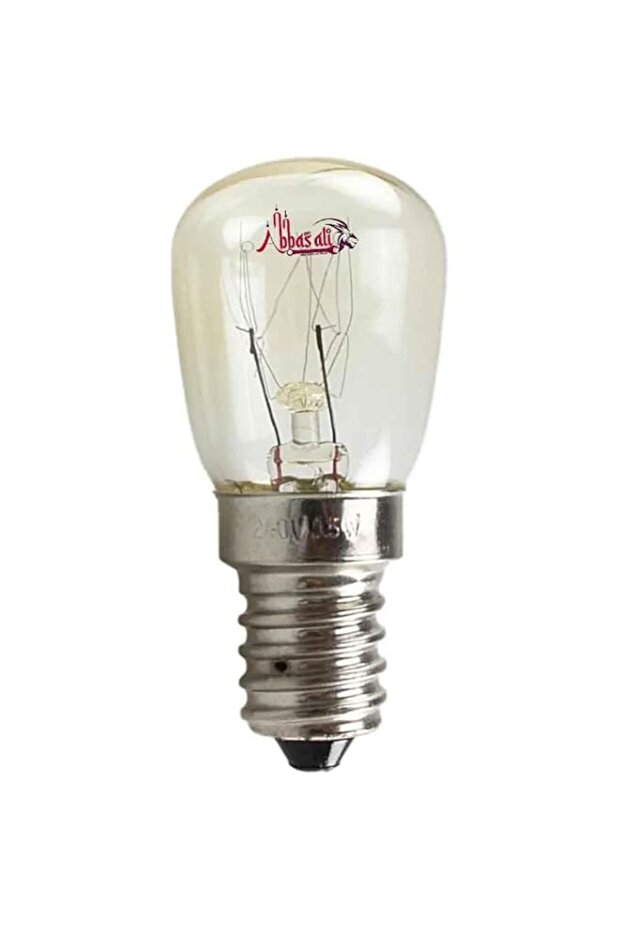 ABBASALI E14 Thread 15w Yellow Bulb – Energy Efficient Small Edison Screw For Himalayan Salt Lamps, Appliances, Sewing Machines, And Fridges