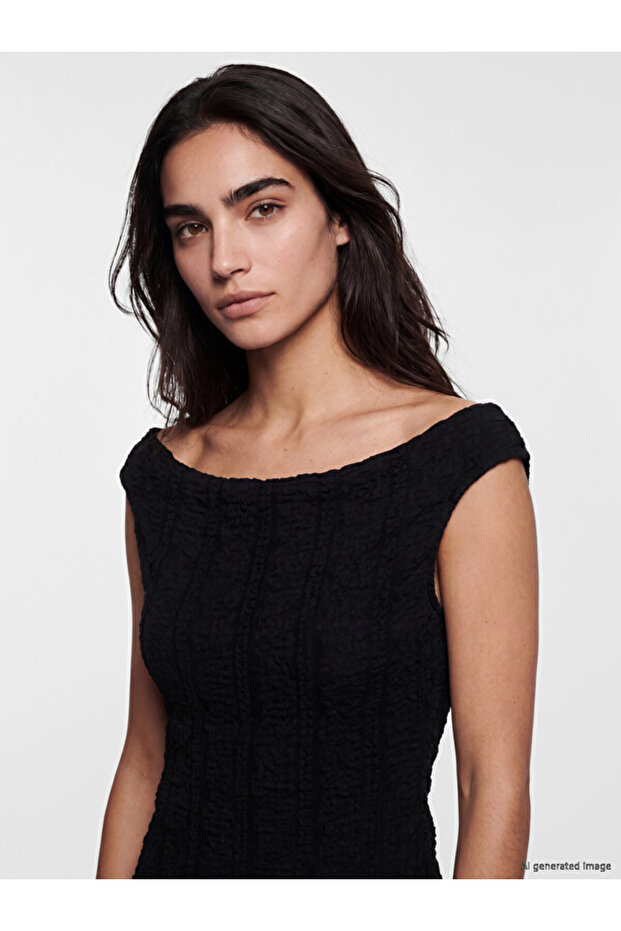 Esvab • Modern & Distinctive Wide Roba Collar Lace Blouse