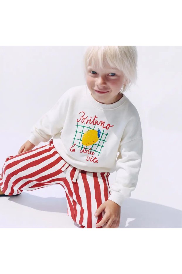 Laciel Paris Positano Lemon Patterned Unisex Children's Set