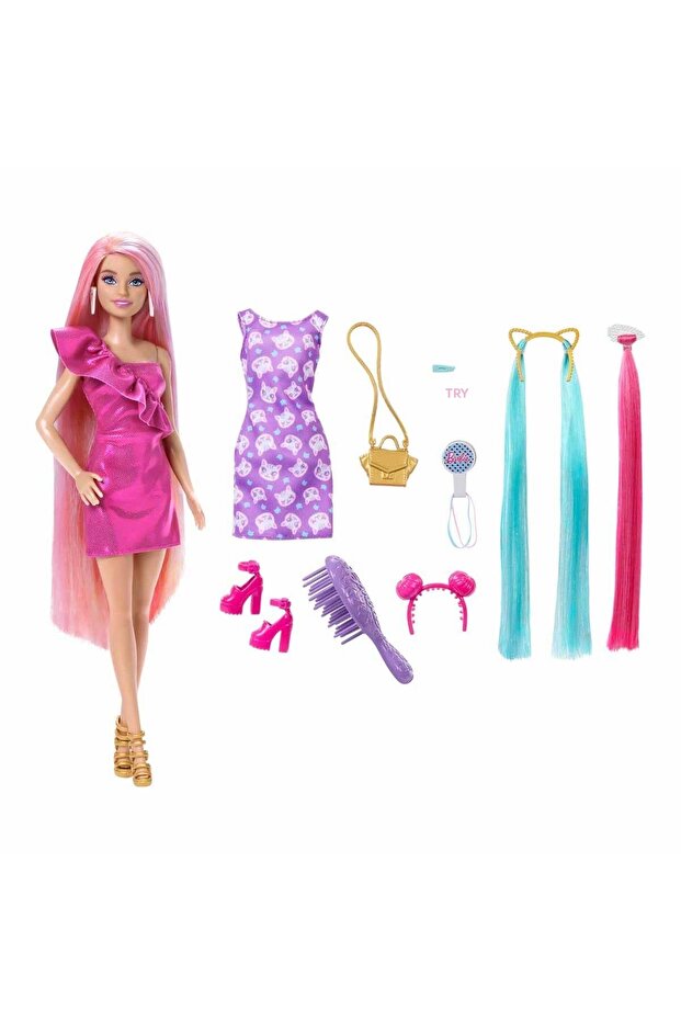 ️ Fun & Fancy Hair™ Cat Doll - Caucasian JDC85