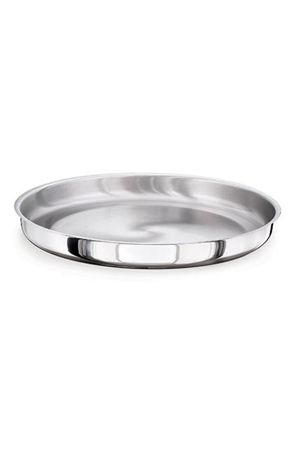 Round Steel Tray Ø 35 cm H: 6.5 cm (30703565)