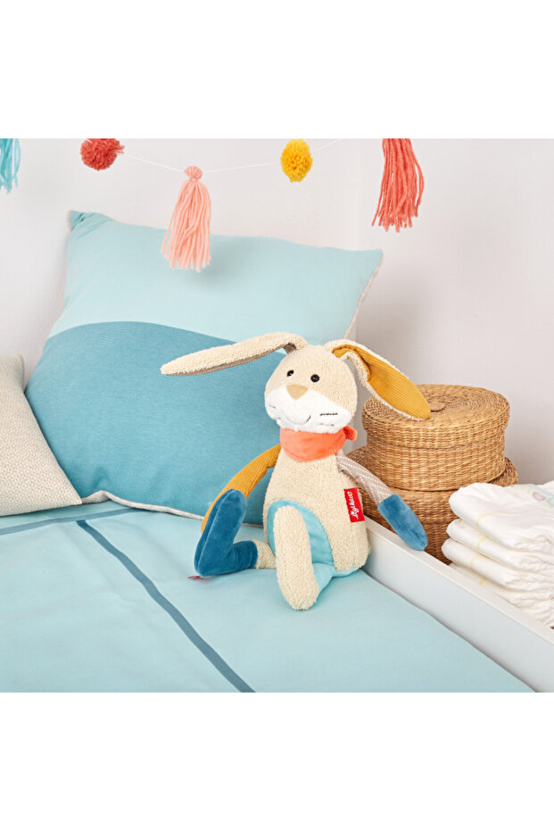 Iepurasul de plus Patchwork Sweety Yellow, - 2