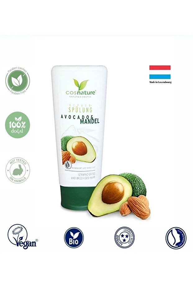 Vegan Avocado and Almond Extract Repair Conditioner