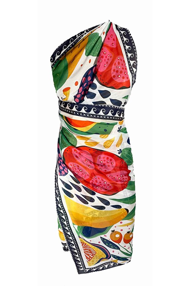 Amara Fruit Pattern Pareo - 5