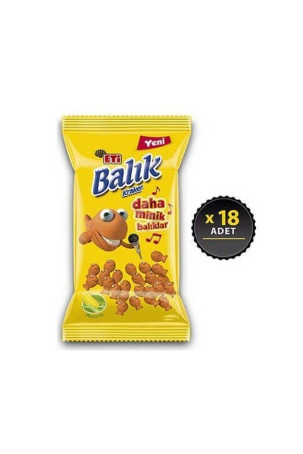 Fish Corn Crackers 70 Gr X 18 Pieces