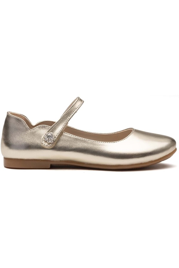Girl's Shoes Gold Gold