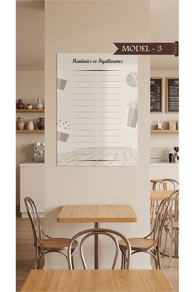 Product Service Cafe Adhesive Special Price List Model 3