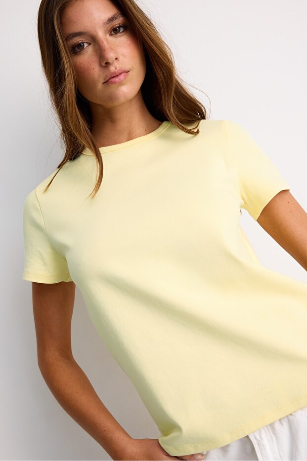 Basic regular fit soft-touch T-shirt - 1