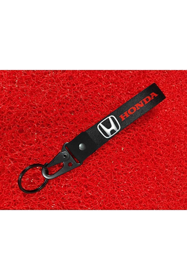 Honda Black Cloth Car Key Chain