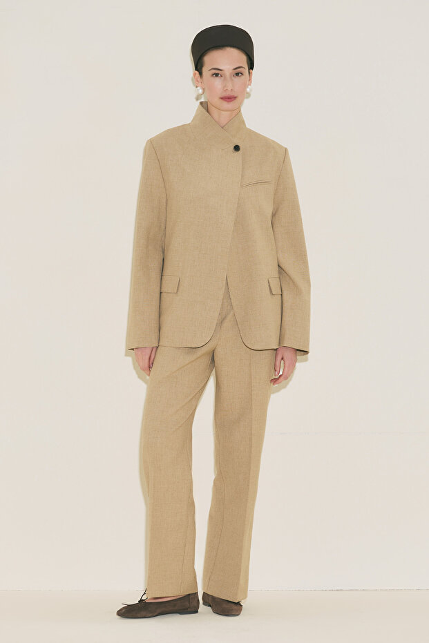 Jachetă tip blazer MILANDA, camel - 3