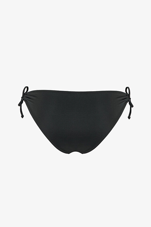 Black Ring Bikini Bottom - 5