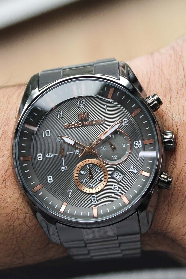 Rm81987V Men's Steel Band Wristwatch