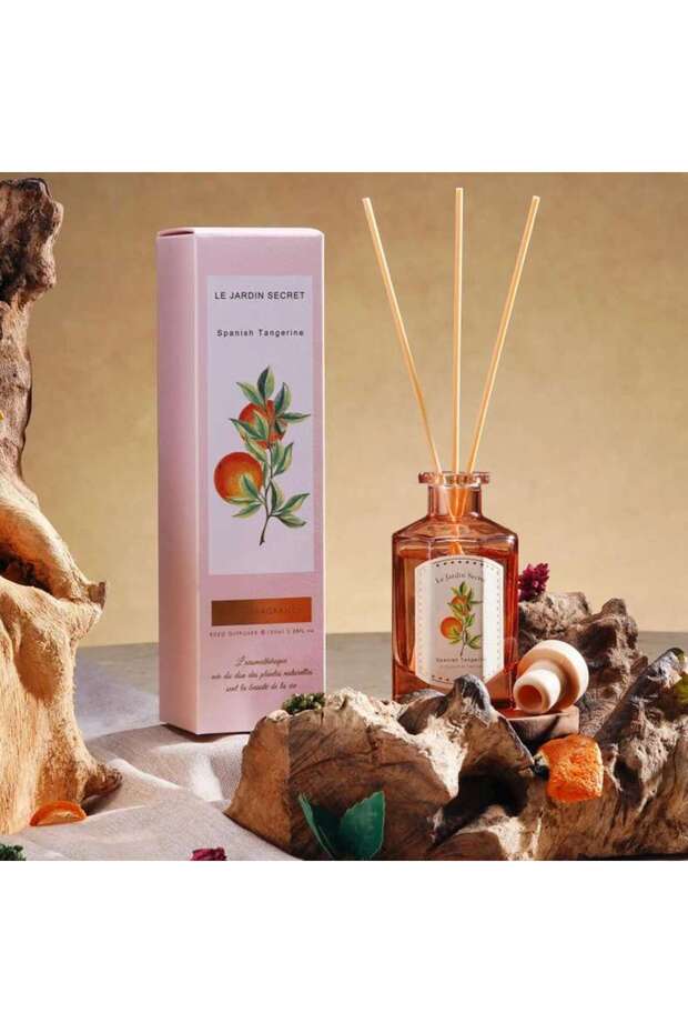 Le Jardin Secret Spanish Tangerine Reed Diffuser 100ml - Orange