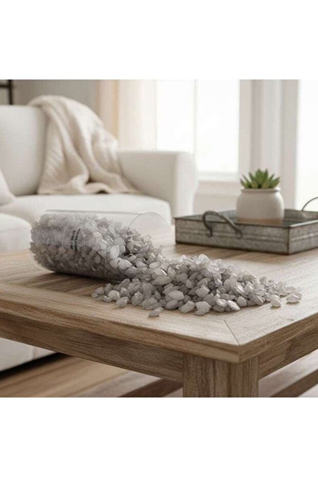 Natural Stone Chips 550gm 6x12cm - Grey
