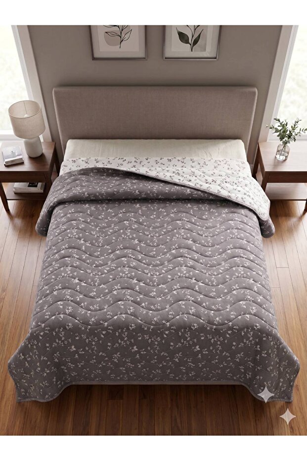 Cotton Single Double Sided New Tree of Life Pattern Quilted Multi-Purpose Cover 160x230 Cm