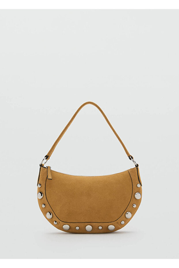 Ledertasche mit Nieten - 3
