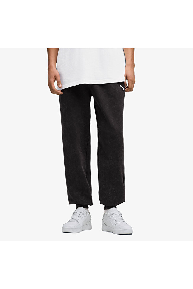 Essentials Elevated Men's Black Sweatpants