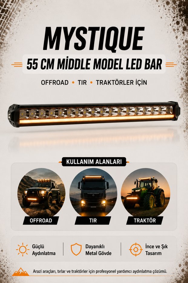 MYSTIQUE 55 CM MİDDLE MODEL LED BAR