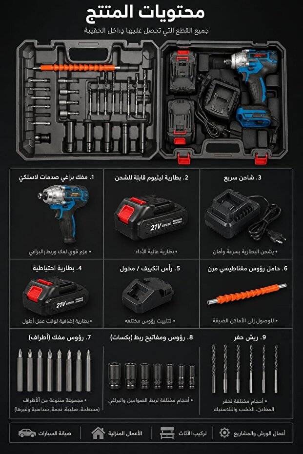 Wireless Rechargeable Drill - 2