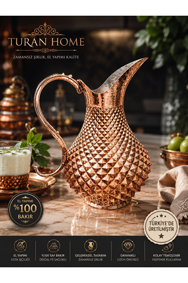 Bakır sürahı