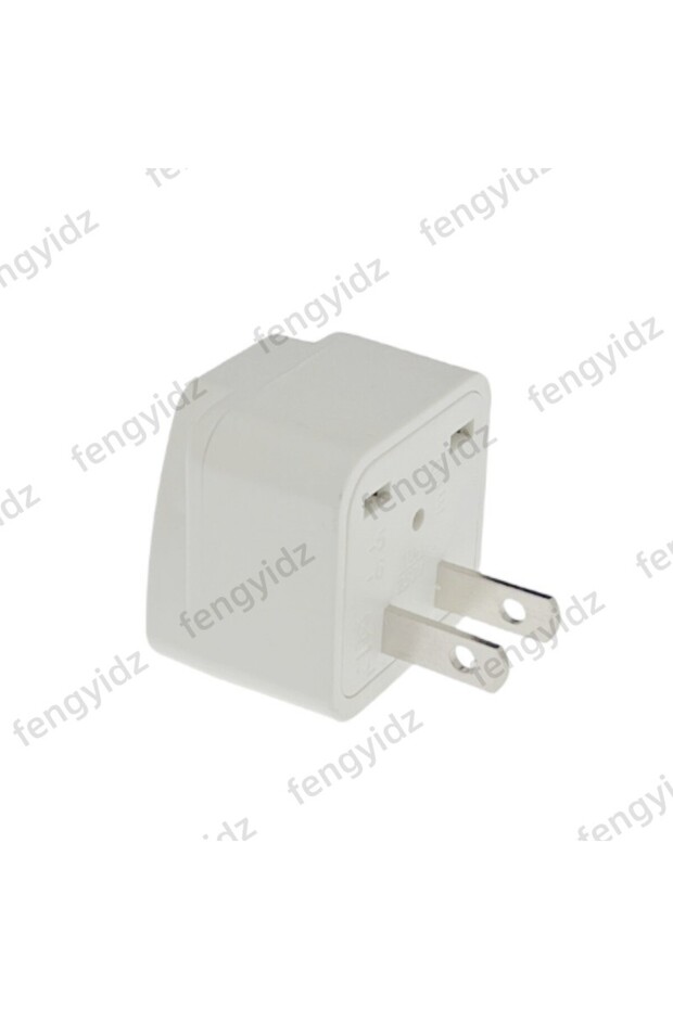us US 2pin white New Universal German Russia AU UK Kr EU to US AC Power Socket America Plug USA Trav