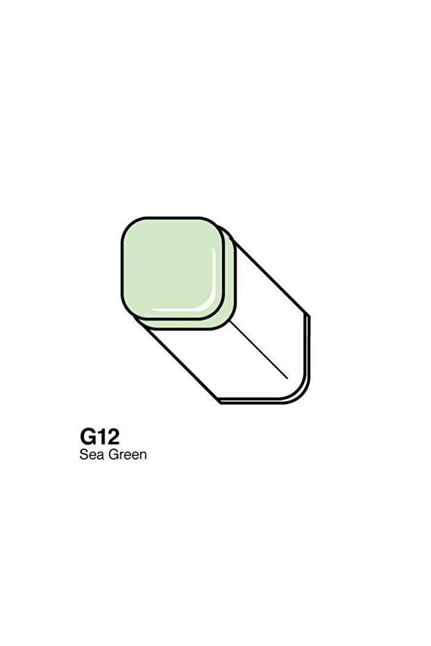 قلم ماركر كلاسيكي G12 أخضر بحري