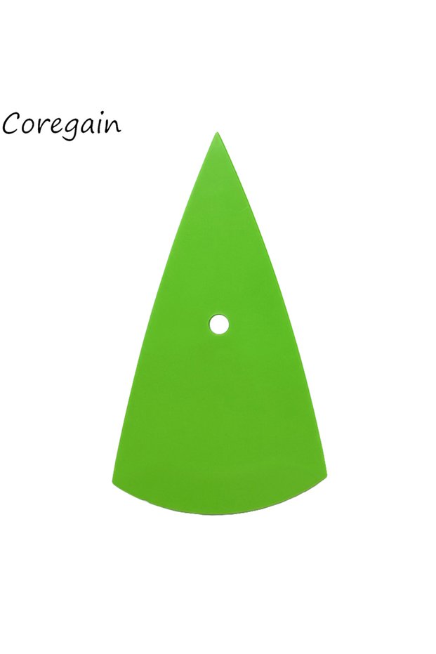 green hard Yellow Red Green Contour Squeegee for Car Vinyl Film Window Tinting Tool Go Corner Card S