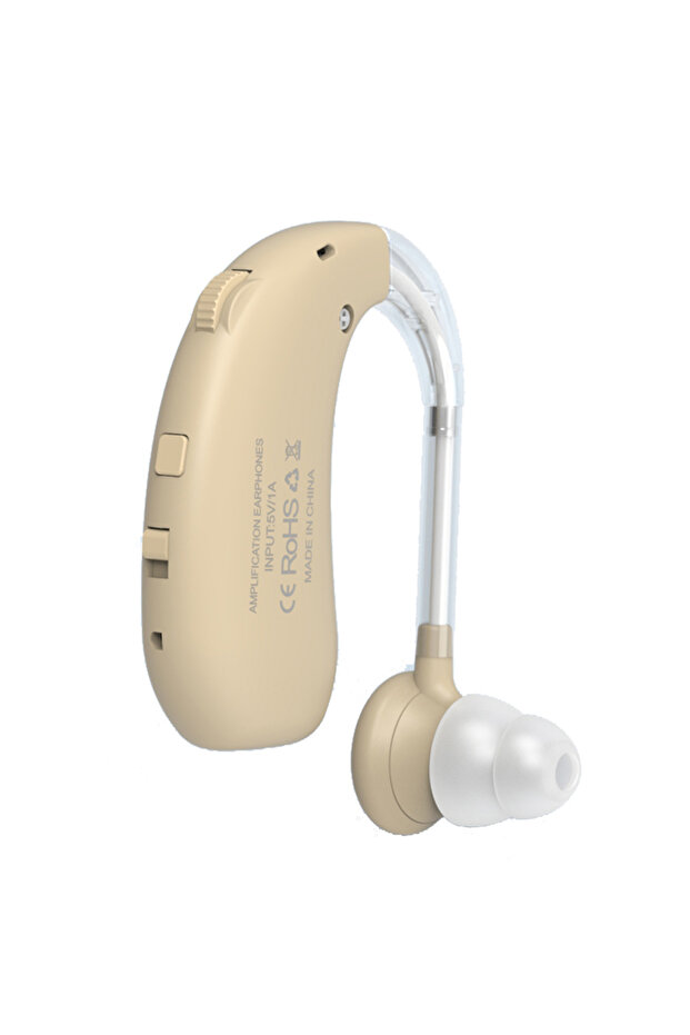 Skin Color Auxiliary headphones with hearing aid function hanging ear noise reduction designed for t