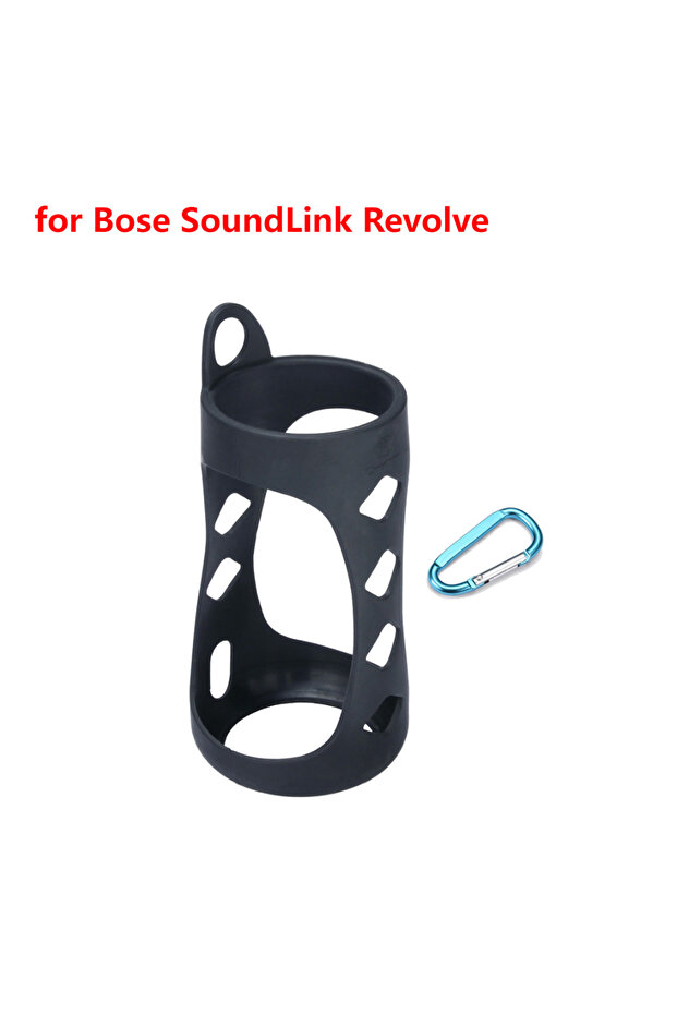 حافظة VODOOL السوداء A لسماعات Bose SoundLink Revolve/Revolve+ II، حامل شحن USB عالمي