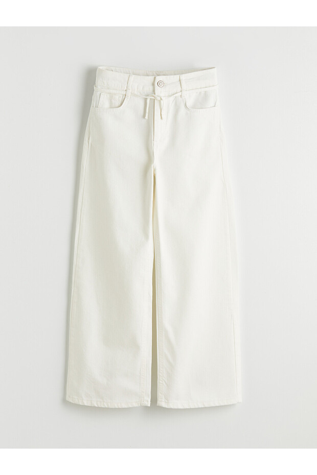Nevavm Wideleg Girls' Gabardine Trousers with a Difference
