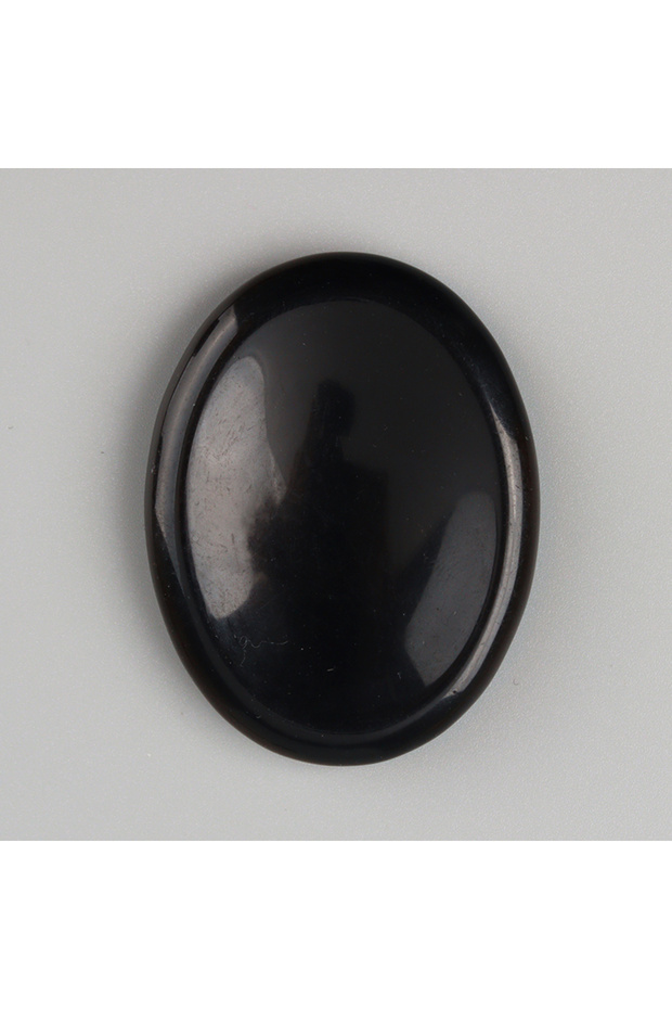 obsidian Worry Stone Amethyst Rose Quartz Hand Carved Thumbstone Pocket Meditation Oval Crystal Natu