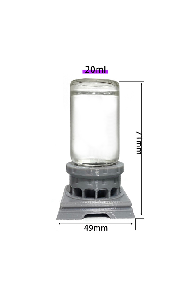 20ml Waterer 1ml - 30ml Glass Waterer Feeder for Ants Colony Prevent Drowning Honey Sugar Water Can